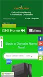 Mobile Screenshot of gethostindia.com